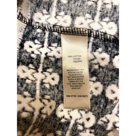 Women's Jacket Rafaella Cardigan Sweater Jacket XL Black and White - Picture 7 of 16